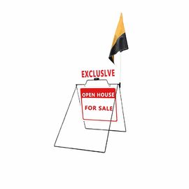 Folding A Real Estate Realtors Sidewalk Frame 687x765MM